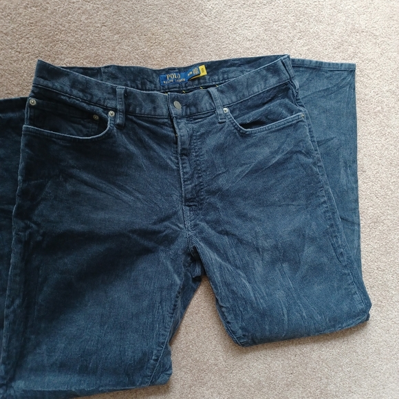 Polo Ralph Lauren Varick Slim Straight Corduroy Pants - Picture 4 of 5